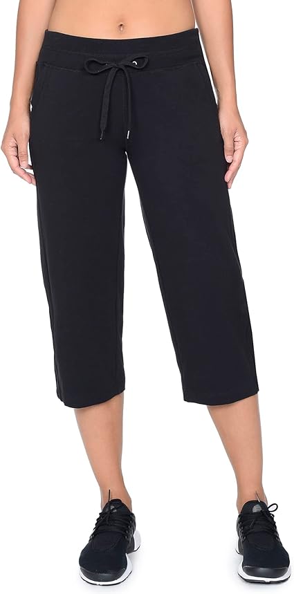 Danskin Women's Drawcord Crop Pant