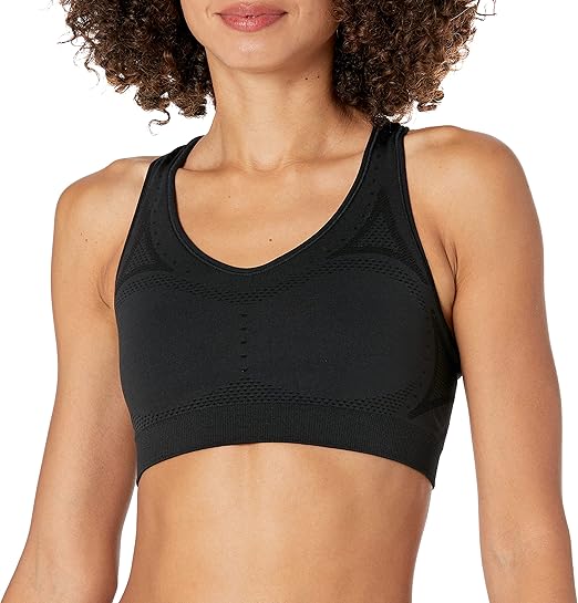 Hanes Womens Sport Seamless Racerback Sports Bra