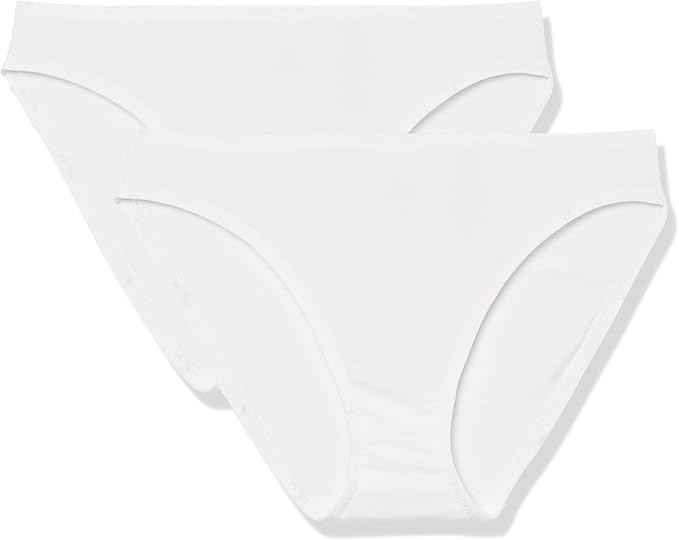 Amazon Aware Women's Super Soft Cotton Bikini Brief Underwear, Pack of 2