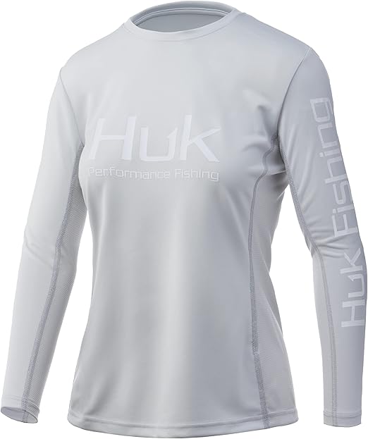 HUK Women's Icon X Long Sleeve Fishing Shirt with Sun Protection