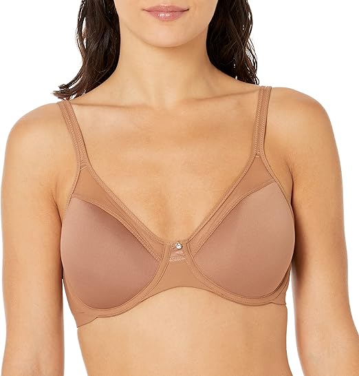 Bali womens One Smooth U Ultra Light Bra, Underwire T-shirt Bra (Retired Colors)