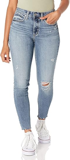 Silver Jeans Co. Women's Most Wanted Mid Rise Skinny Fit Jeans