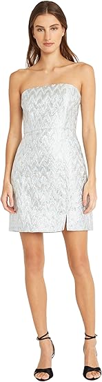 Donna Morgan Strapless Mini Front Side Slit | Cocktail Dresses for Women