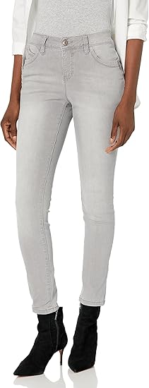 Royalty For Me Womens Women's Wannabettabutt Mid-Rise Regular Hem Skinny Sustainable JeanPants