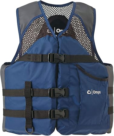 ONYX Mesh Classic Sport Life Jacket, Navy, 3X-Large