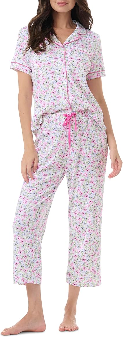 Karen Neuburger Women's 2pc Capri Gf Pj Set