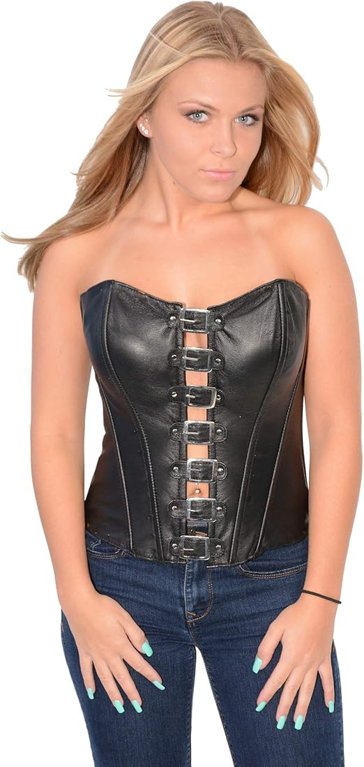 Milwaukee Leather Women's Front Buckle Closure Corset