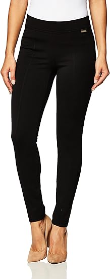 Calvin Klein Womens Everyday Ponte Fitted Pants