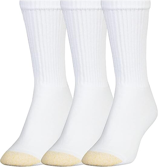 GOLDTOE Women's Ultra Tec Crew Socks 3 Pack