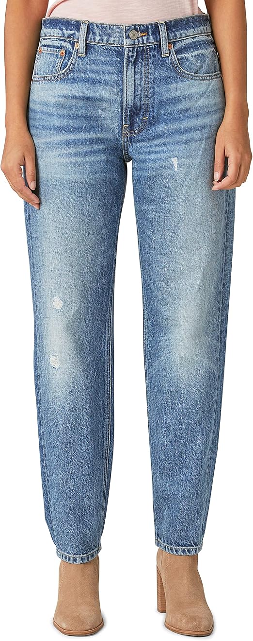 Lucky Brand Womens Mid Rise Boy Jean