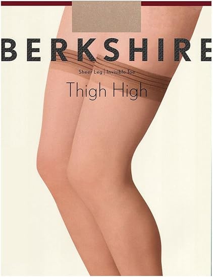 Berkshire womens All Day Sheer Thigh High With Invisible Toe