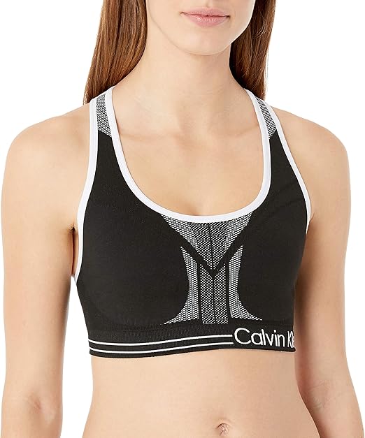 Calvin Klein Women's Medium Impact Reversible Sports Bra