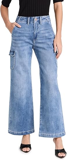 PAIGE Women's Carly Cargo Jeans