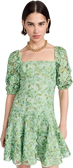 Shoshanna Women's Layne Garden Lace Mini Dress