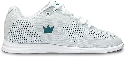 Brunswick Axis Wht/Teal Ladies Size 7