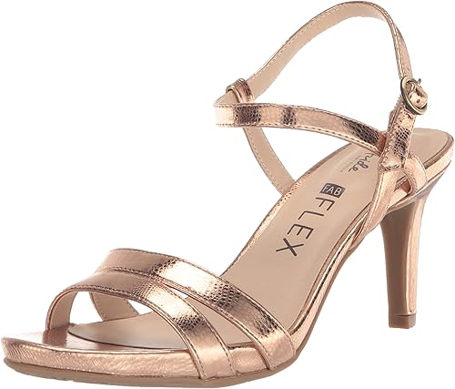 Lifestride Womens Miracle Strappy Heeled Sandal