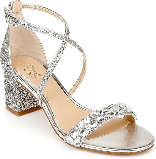 Jewel Badgley Mischka Women's Claudia Heeled Sandal