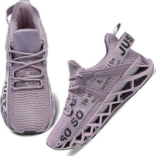 Wonesion Womens Walking Running Shoes Athletic Blade Non Slip Tennis Fashion Sneakers