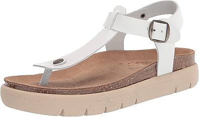 Musse & Cloud Women's Footbed Sandal Thong Wedge