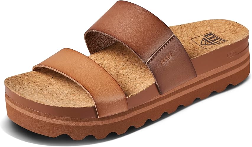 REEF Cushion Vista Hi Women's Platform Fashion Sandal, Arch Support, Ultra Soft Cushion Footbed