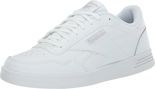 Reebok Women's Court Advance Sneaker, Footwear White/Cold Grey 2, 6