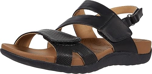 Rockport Women's Adjustable Strap Flat Sandal