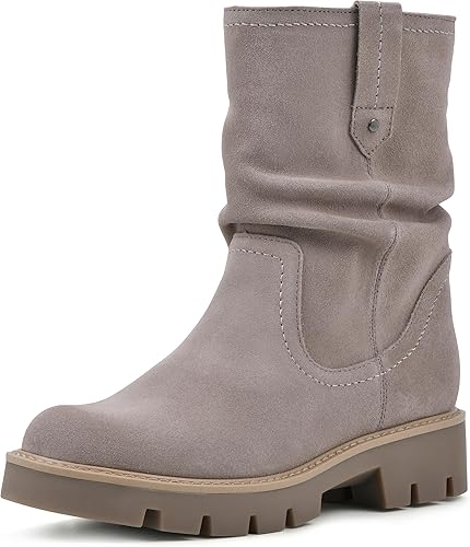 WHITE MOUNTAIN Women's Shoes Glean Lug Sole Mid Calf Boot