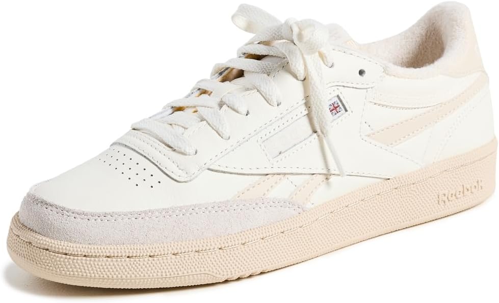 Reebok Women's Club C Revenge Vintage Sneaker, Chalk/Alabaster/Paperwhite, 7.5