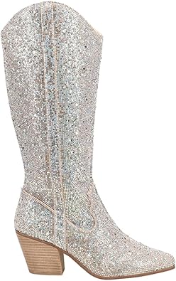 Matisse Women's Nashville Rhinestone Pointed Toe Fashion Cowboy Boots