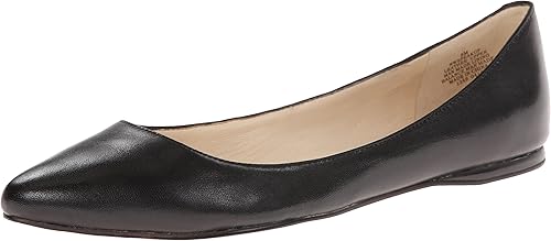 Nine West Womens Speakup Pointy Toe Slip On Ballet Flat