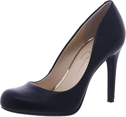 Jessica Simpson Women's Calie Round Toe Classic Heels Pumps Shoes