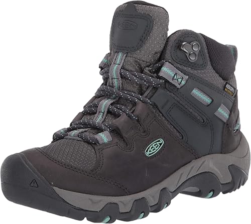 KEEN Women's Steens Mid Height Leather Waterproof Hiking Boots