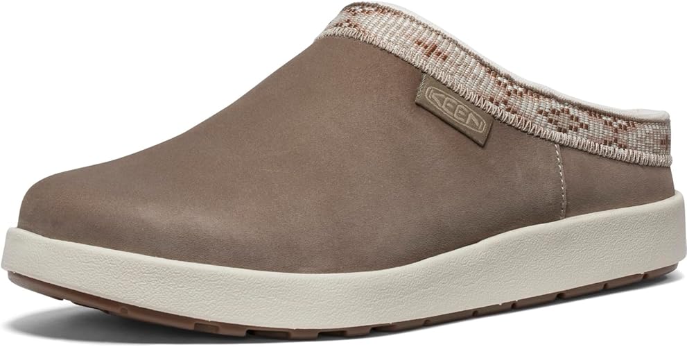 KEEN Women's Elle Suede Comfortable Durable Indoor Outdoor Mule Slippers