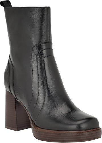 Nine West Womens Donad Mid Calf Boots