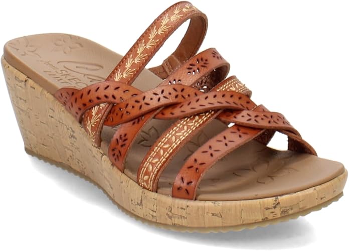 Skechers Women's Beverlee-New Resort Wedge Sandal