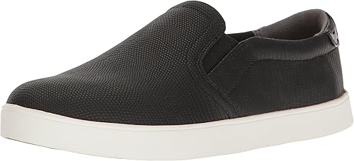 Dr. Scholl's Shoes Women's Madison Slip On Fashion Sneaker, Black Larsen, 8