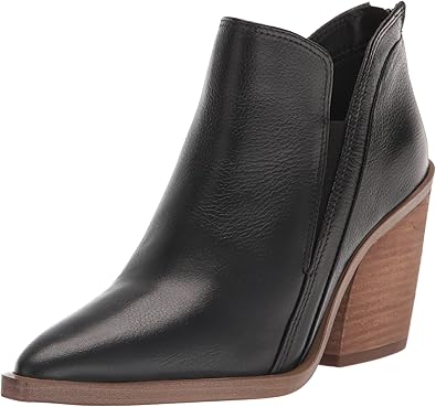 Vince Camuto Women's Gradina Stacked Heel Bootie Ankle Boot