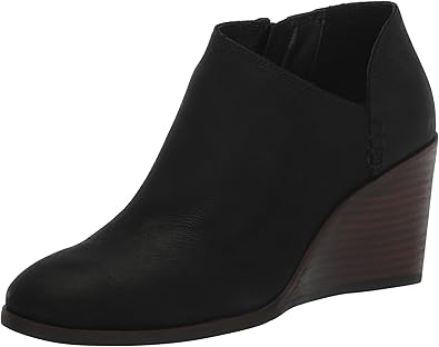 Lucky Brand Women's Zemlin Wedge Bootie Ankle Boot