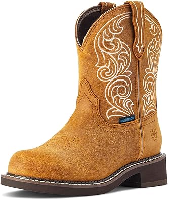 Ariat womens Fatbaby Heritage Waterproof Western Boot