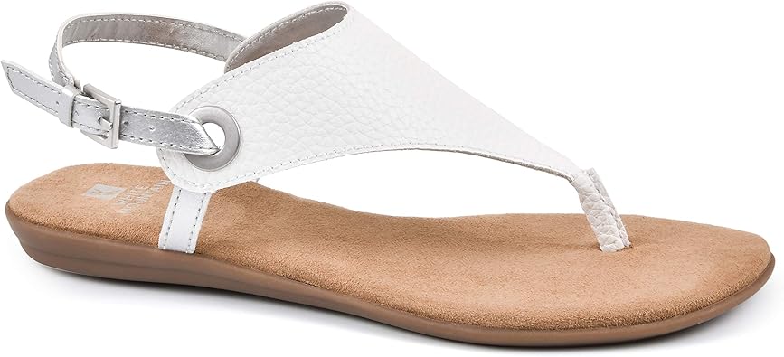 WHITE MOUNTAIN Women's London Flat Sandal