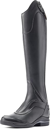 Ariat Women's V Sport Zip Tall Riding Boot Equestrian, Black, 8.5