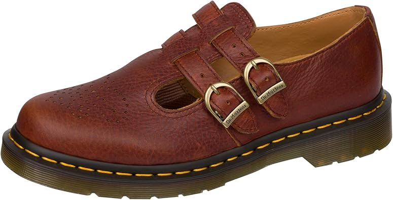 Dr. Martens Women's 8065 Ambassador Leather Mary Jane Flat