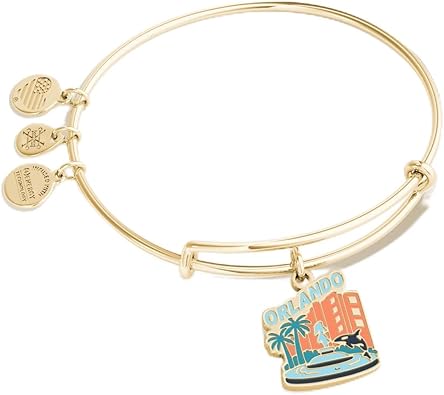 Alex and Ani Orlando Charm Bangle Bracelet