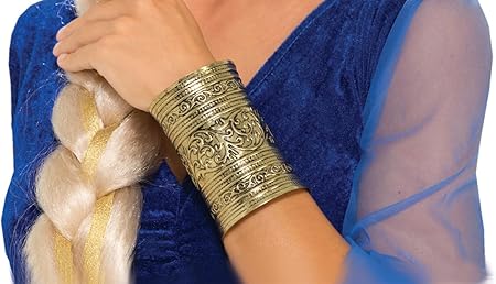 Forum Novelties Bronze Cuff Bracelet Costume Jewellery