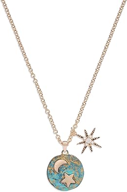 Robert Lee Morris Soho Celestial Patina Charm Necklace