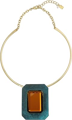 Robert Lee Morris Soho Stone Pendant Necklace