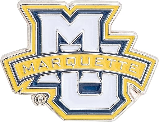 Desert Cactus Marquette University Lapel Pins Golden Eagles MU Logo Enamel Made of Metal (Pin A)