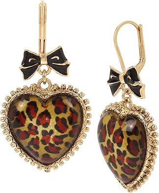 Heart Drop Earrings