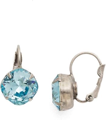 Sorrelli Essentials Cushion Cut French Wire Earrings