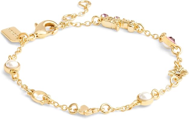 COACH Signature Charm Strand Bracelet